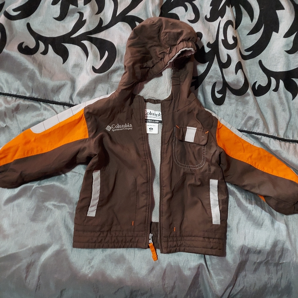 Columbia 24 mths brown/orange Boys jacket